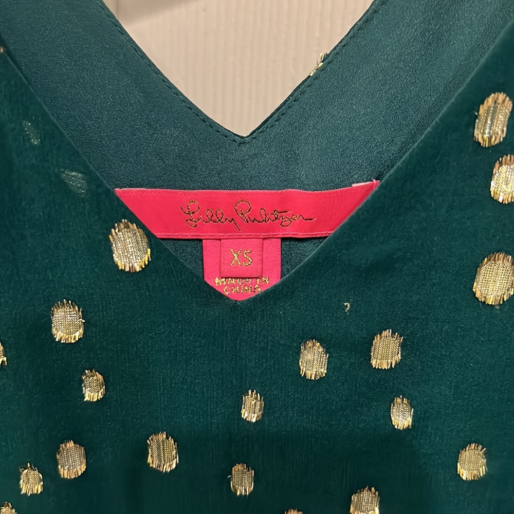 NWOT Lilly Pulitzer Florin Sleeveless v neck size XS